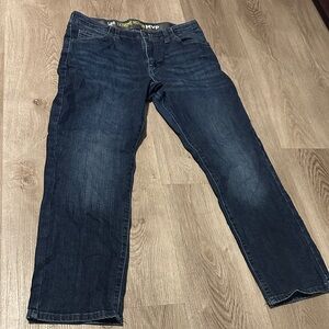 Lee Men's Dark Blue Relaxed Jeans